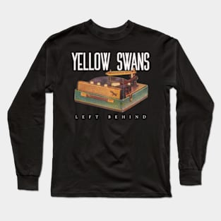 Yellow Swans Left Behind Long Sleeve T-Shirt